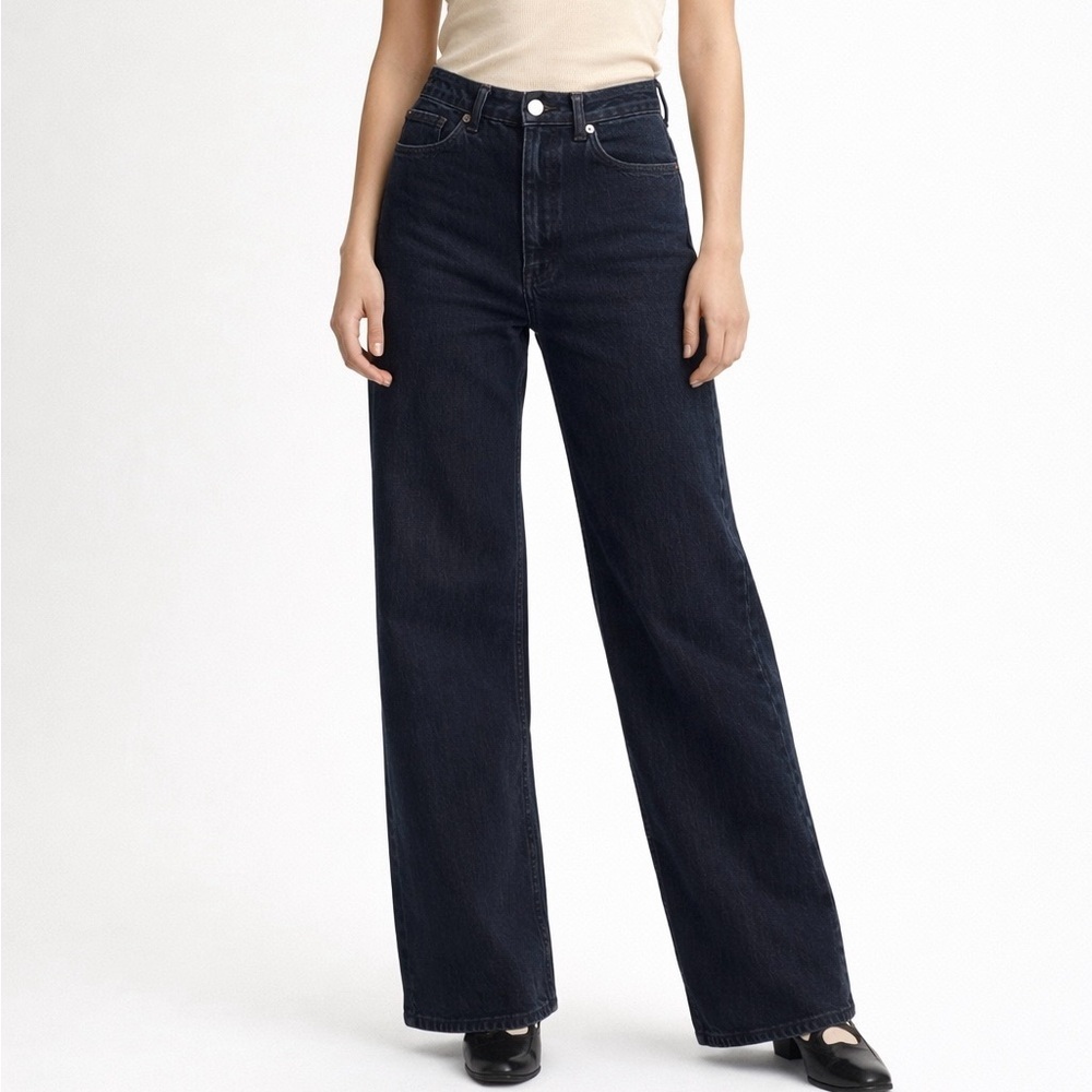 Abercrombie & Fitch Black Straight Leg Jean